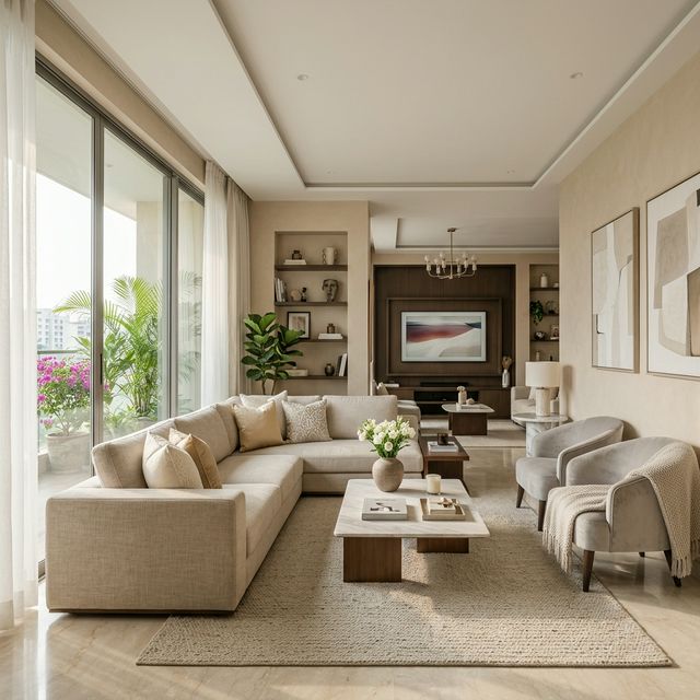 Clean home background